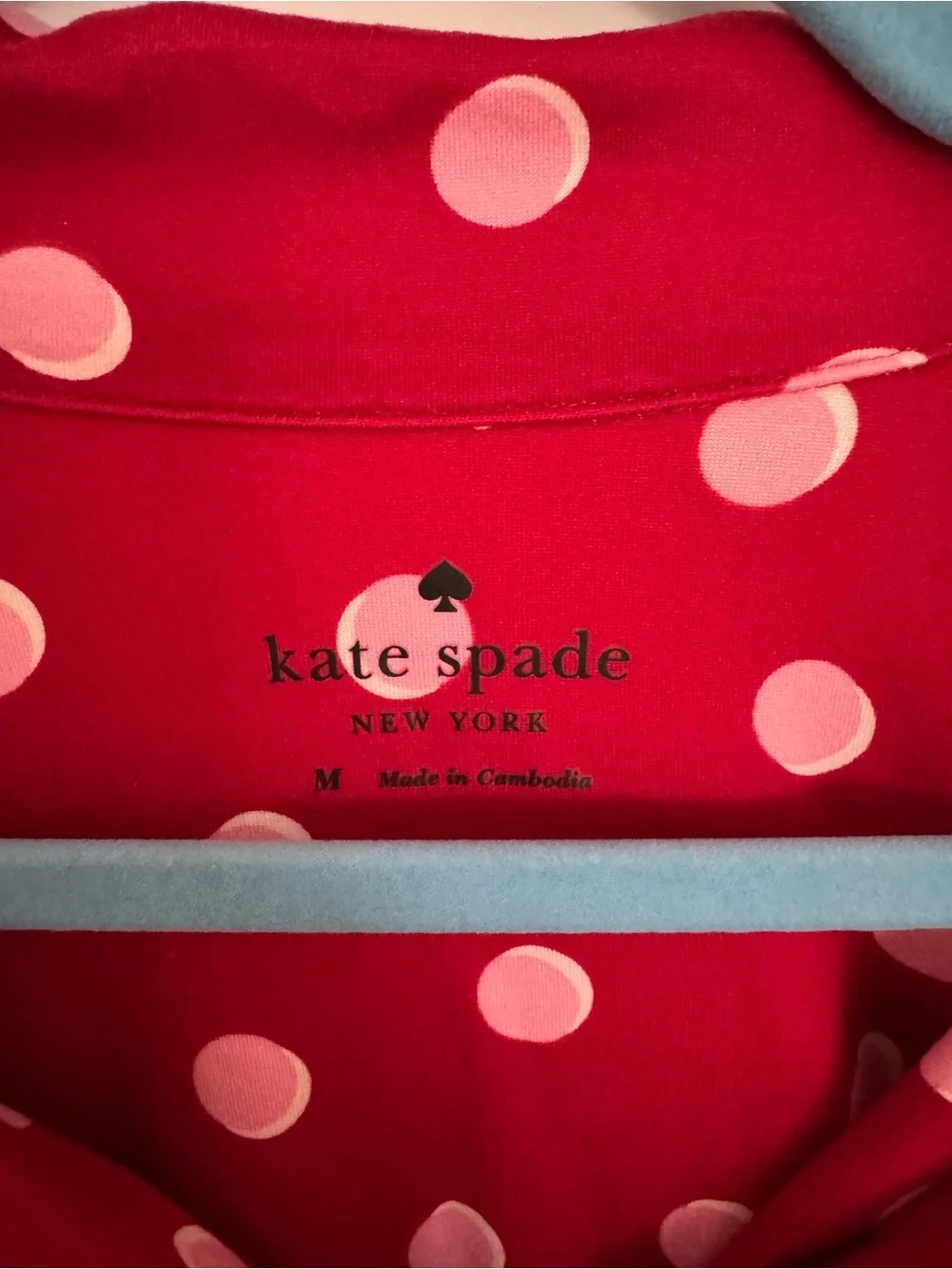 kate spade | Pajama Set | Long Sleeve Long
Notch Collar - Picture 4 of 6
